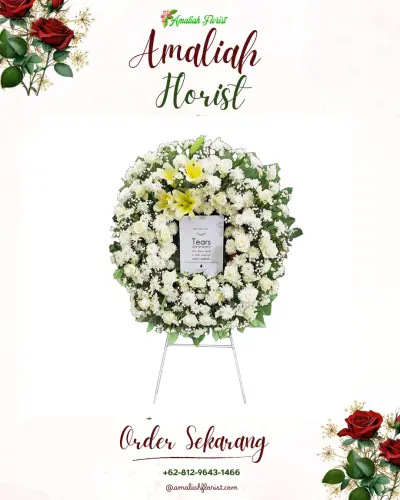 Krans Bunga Duka Cita di Harjowinangun
